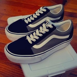 Vans wedge sneakers